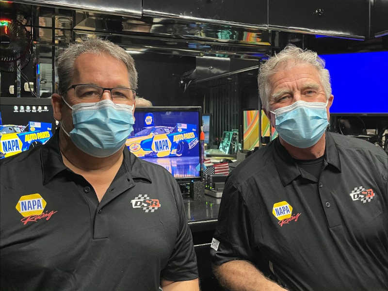 Medlen Antonelli 2021 NAPA AUTO PARTS FC crew chiefs