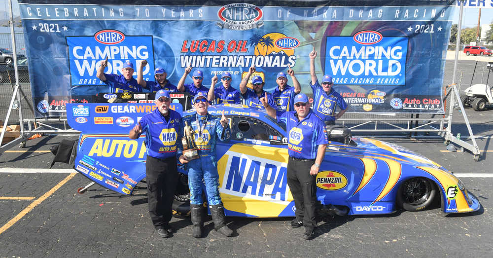 Ron Capps Wins 2021 NHRA Pomona WinterNationals