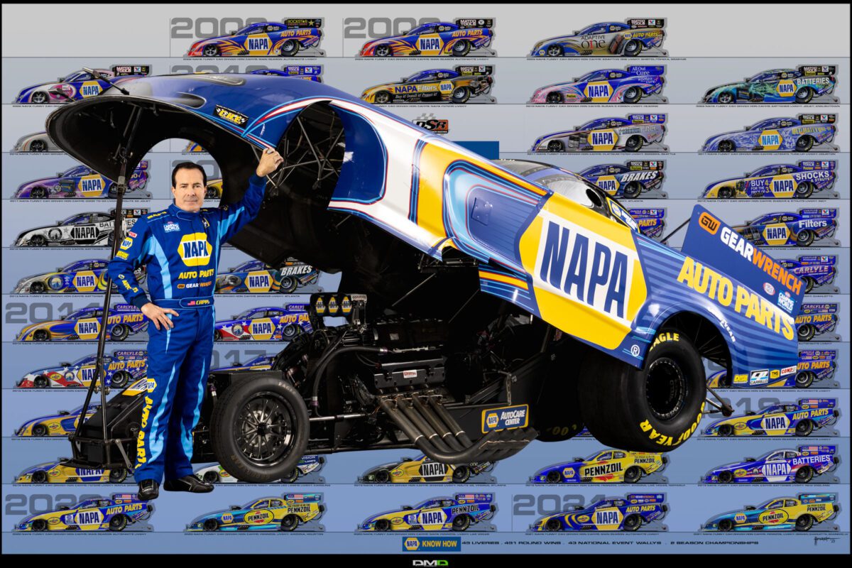 Ron Capps and Napa