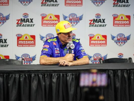 Ron Captures Pole 4-wide